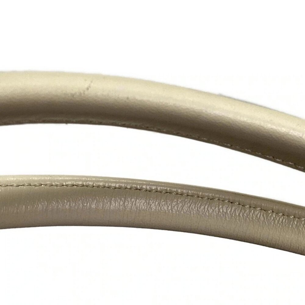 Burberry Blue Label - White Bordeaux Multi Nylon Leather Handbag - Picture 6 of 8